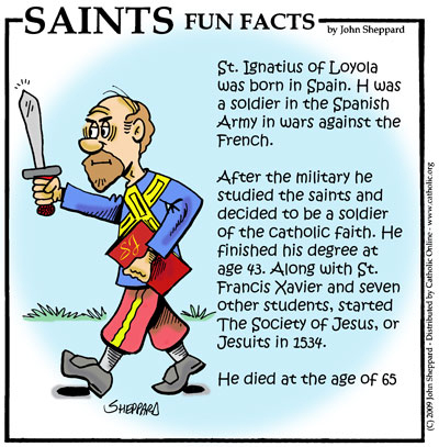 St. Ignatius Loyola Fun Fact Image
